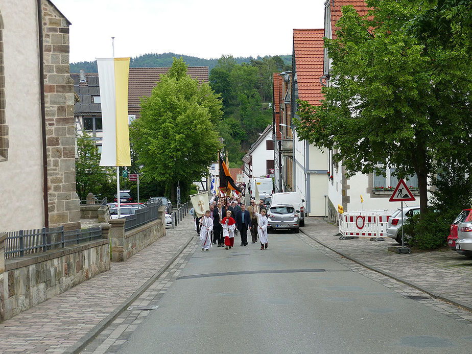 Bittprozession an Christi Himmelfahrt (Foto: Karl-Franz Thiede)